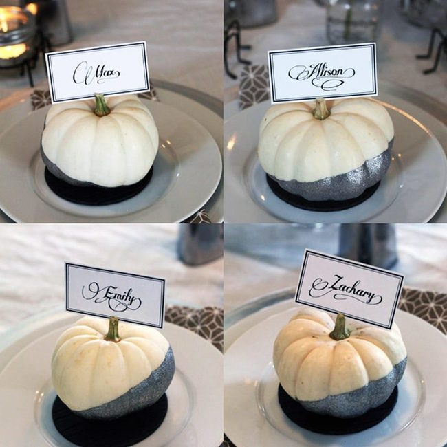 Silver Pumpkins, Black Elegance