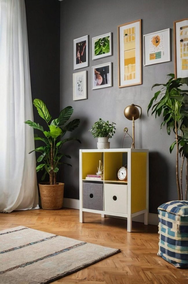 Wooden Legs Elevate Kallax Storage