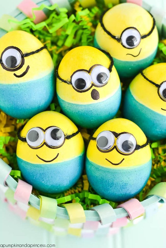 Googly-Eyed Easter Eggs