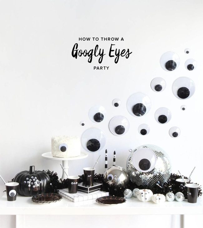 Googly Eyes Pumpkin Party