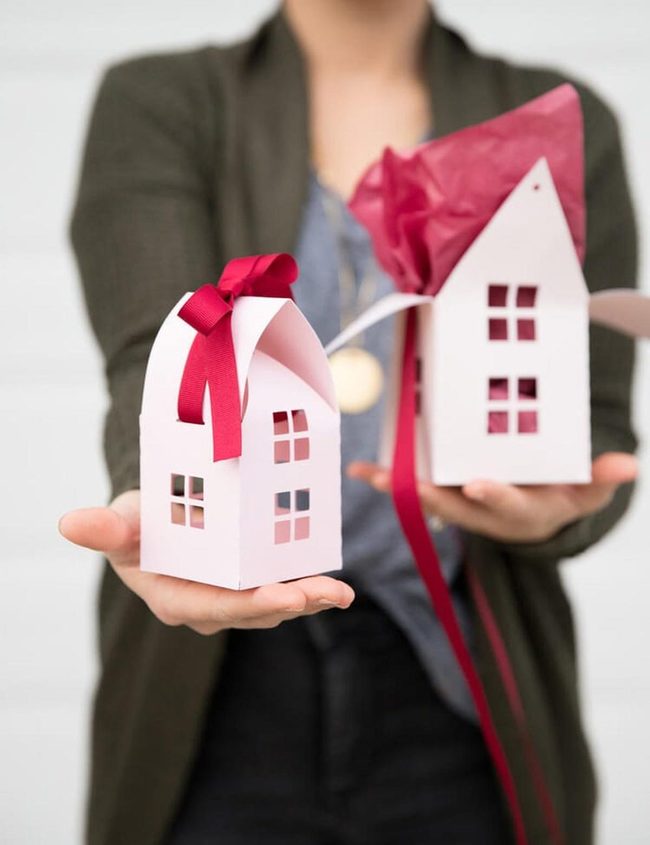 Handmade Mini House Gift Boxes