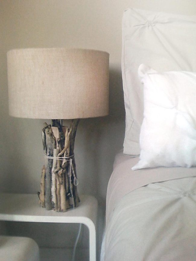 Natural Wood Bundle Lamps