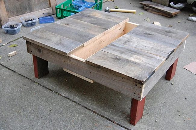 Red-Legged Workbench