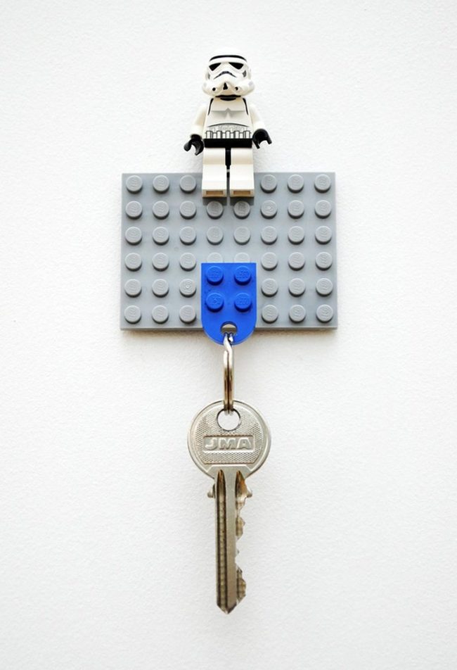 Stormtrooper Key Holder Desk Guard