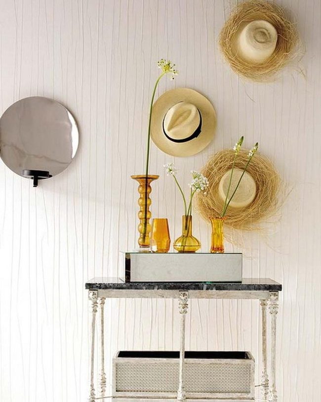 Sunlit Amber And White Minimalism