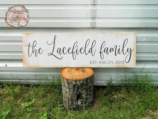 Carved Wood Love Declaration