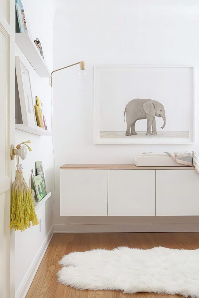 White Walls, Wood Floors, Golden Light