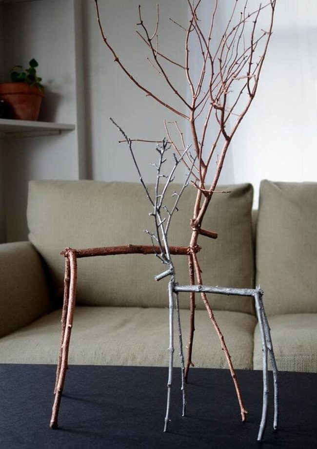 Natural Branch Sculptures