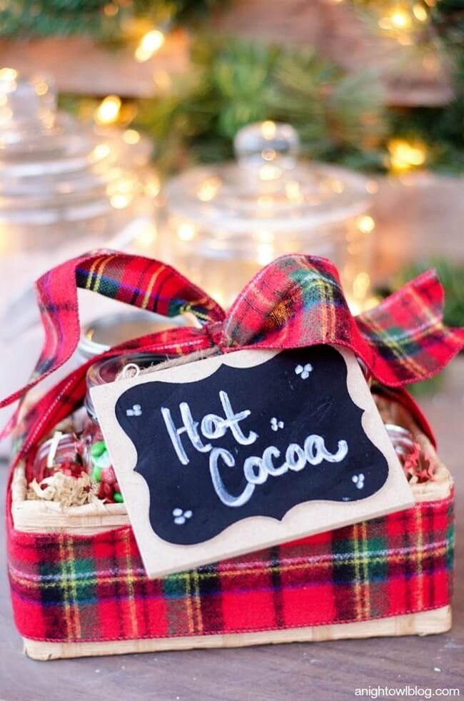 Handmade Cocoa Box Winter