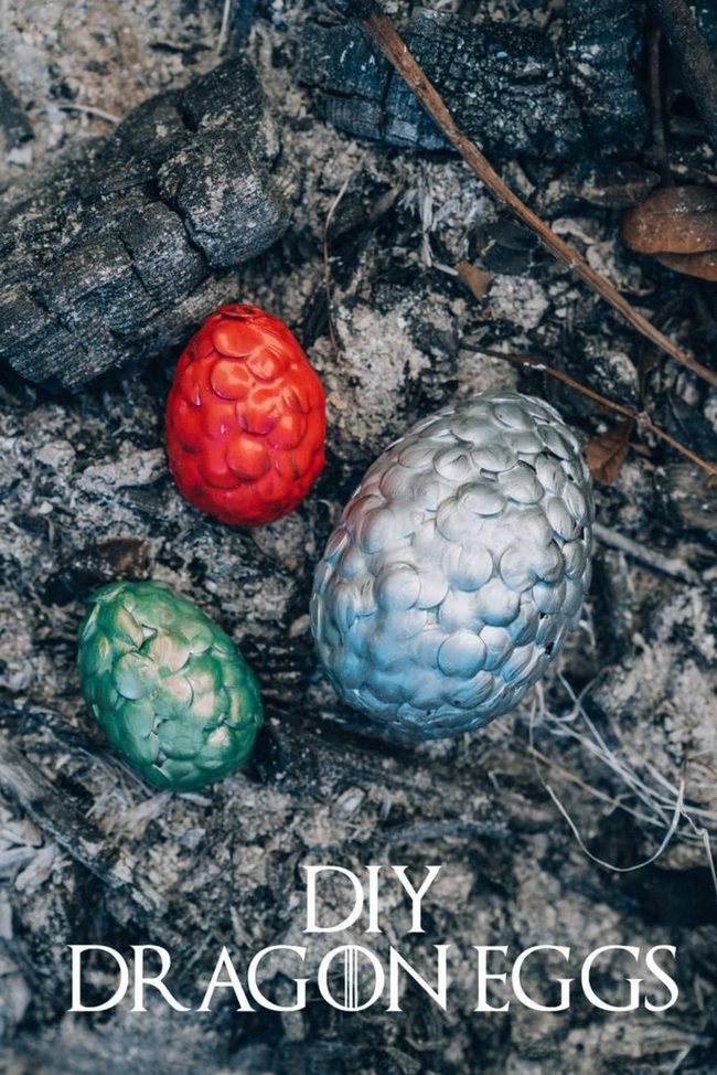 Metallic Dragon Eggs, Charred Ground