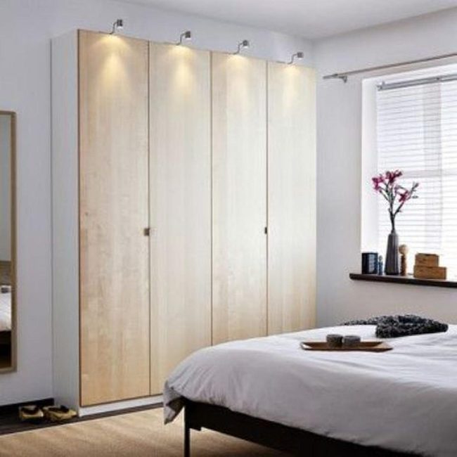 Natural Wood Grain Bedroom