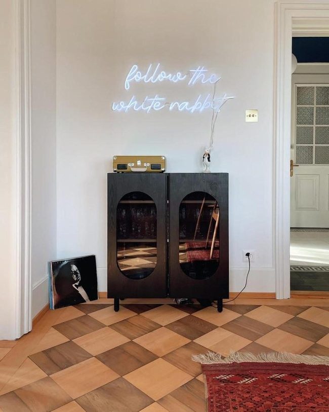 Charcoal Ivar Cabinet Statement Piece