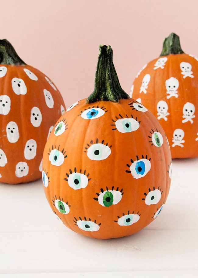 Fingerprint Pumpkins, No Carving