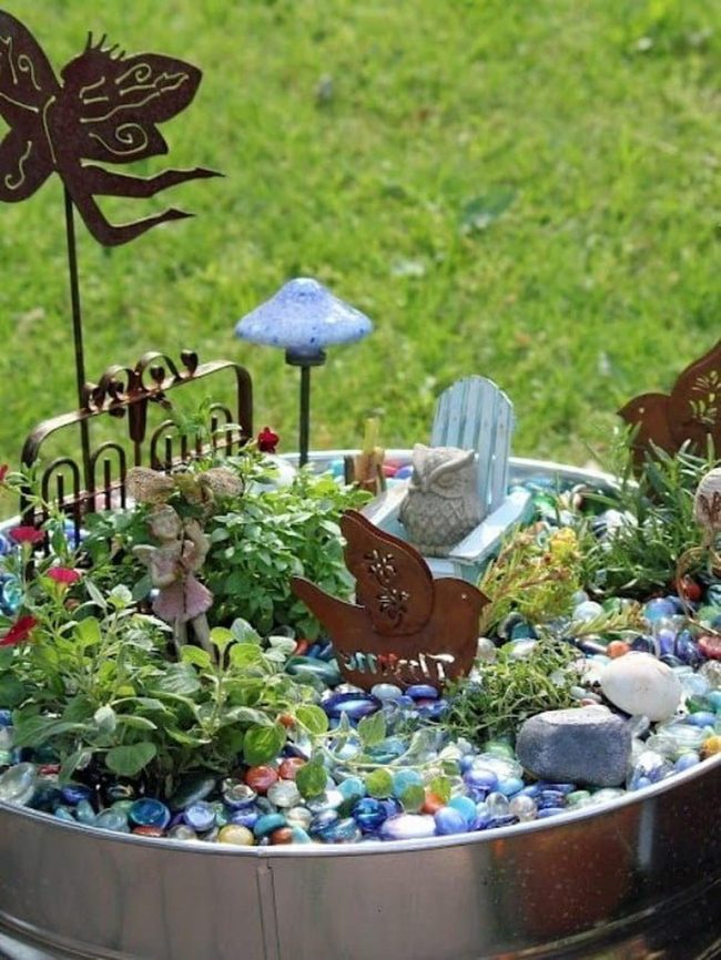 Blue Garden Butterfly Retreat