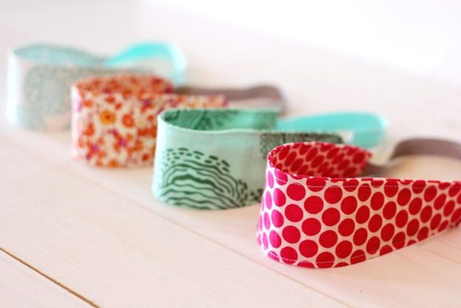 Red Dots And Floral Textile Mix