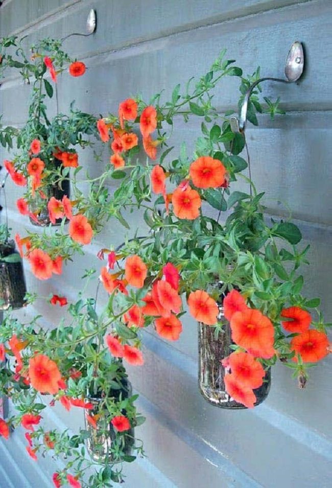 Upcycled Spoon Plant Hooks