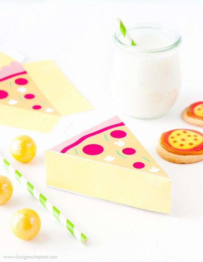 Yellow Candy Pizza Celebration