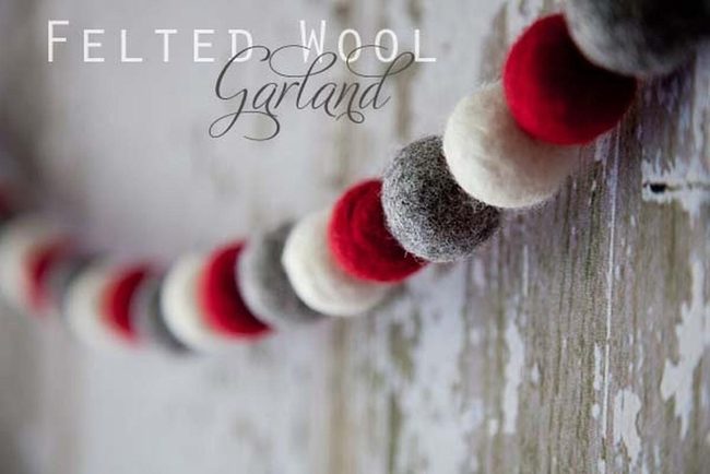 Chunky Wool Ball Strands