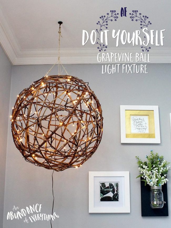 Twig Orb Pendant Light