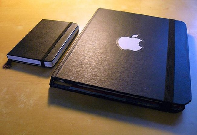 Leather Notebooks In Warm Wood Light