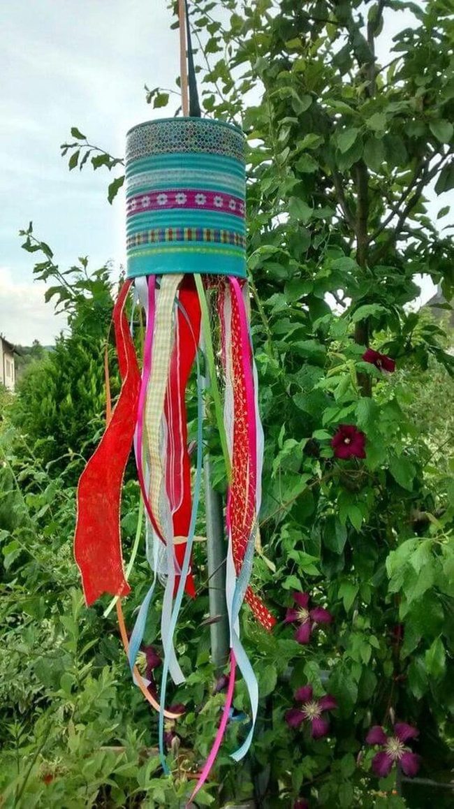 Colorful Fabric Wind Chimes