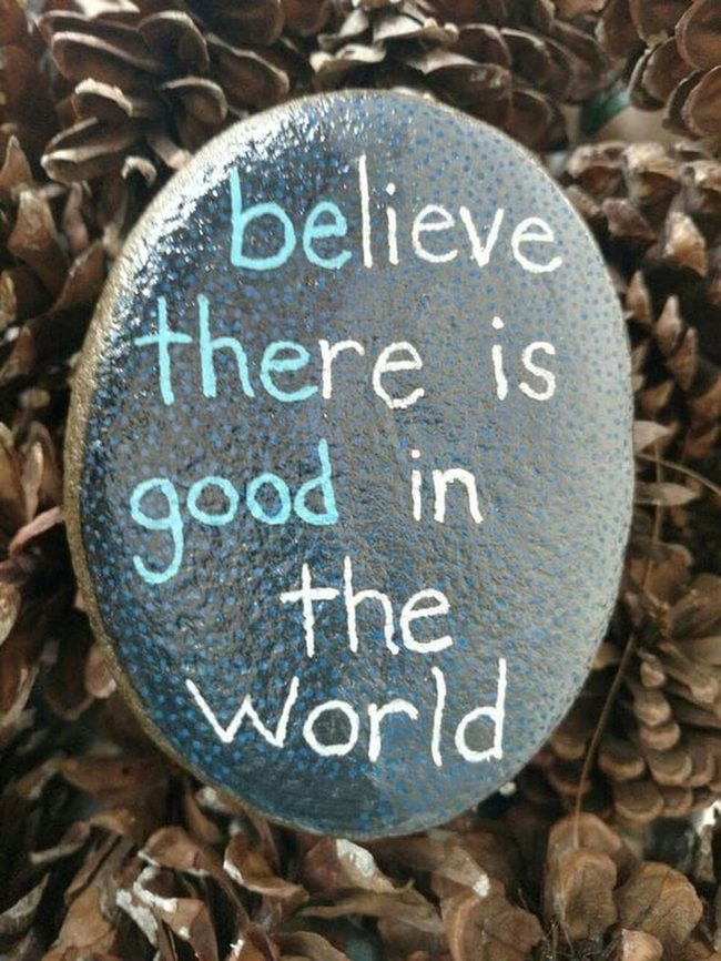 Deep Blue Stone, Hopeful Words