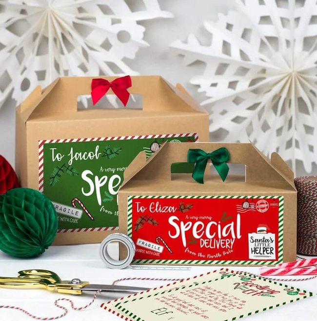Cardboard Mystery Boxes For Kids