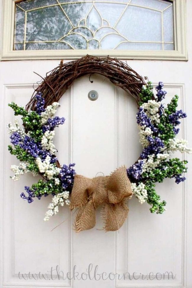 Bright Berries, Welcoming Entry