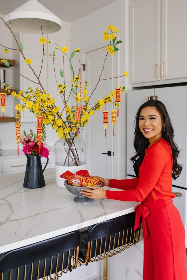 Yellow And Red Kitchen Fusion