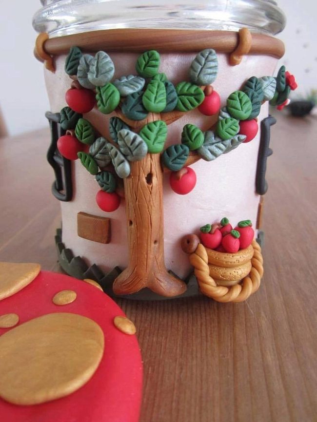 Colorful Clay Desk Organizers