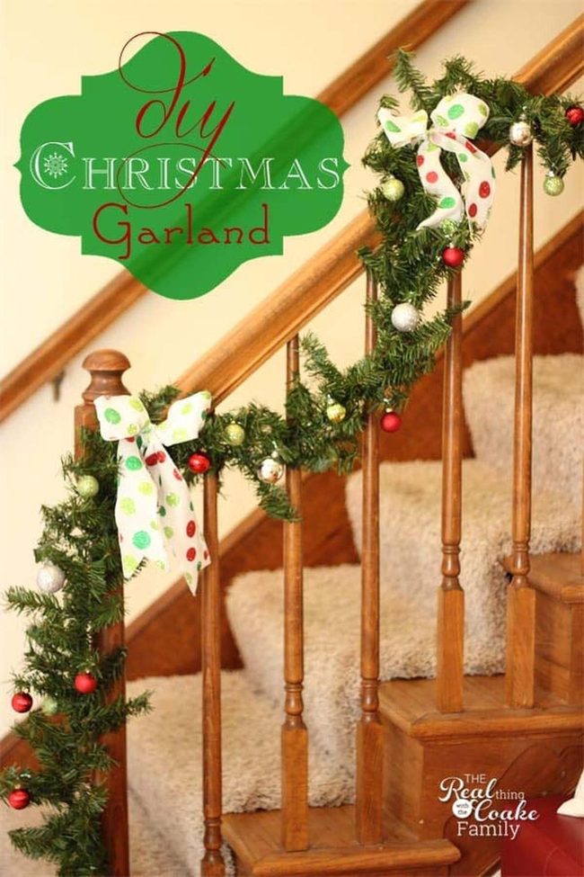 Personalized Mini Ornament Garland