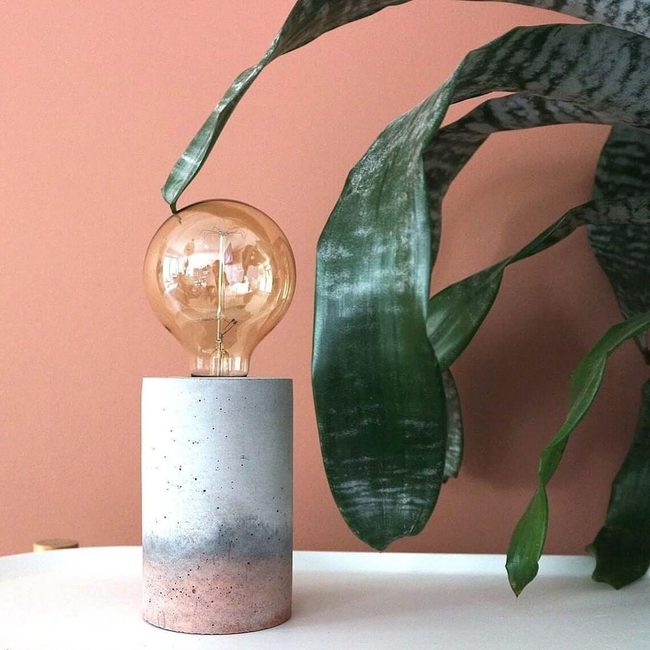 Concrete Statement Lighting
