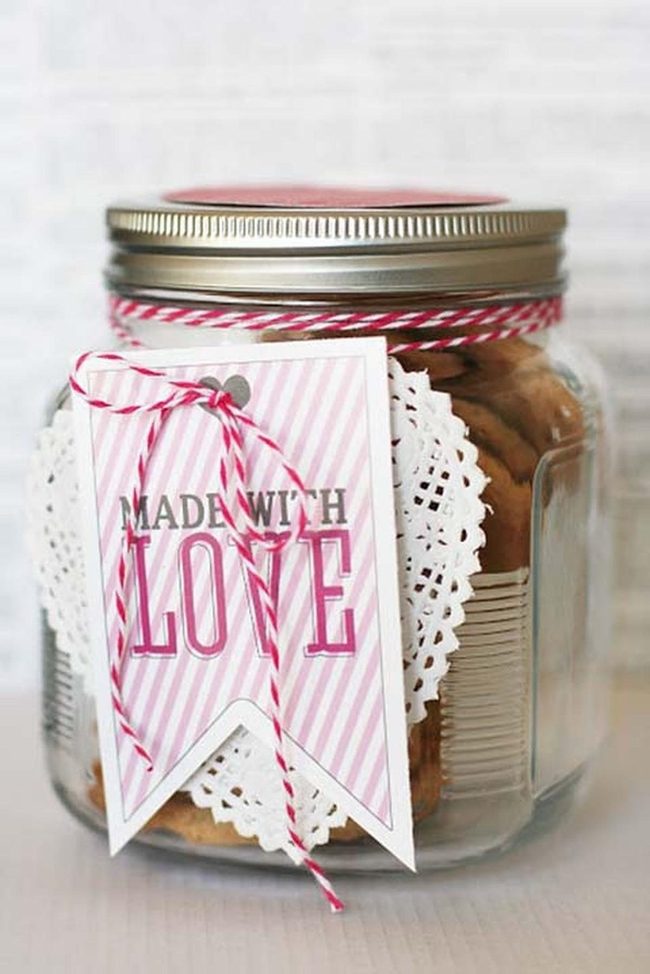 Glass Cookie Jar Gift