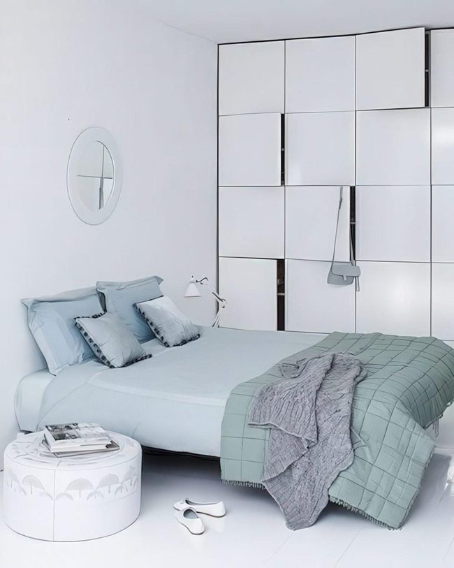 White And Blue Bedroom Serenity
