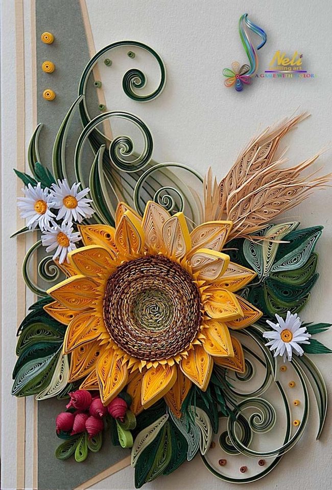 Yellow Sunflower Wall Arrangement