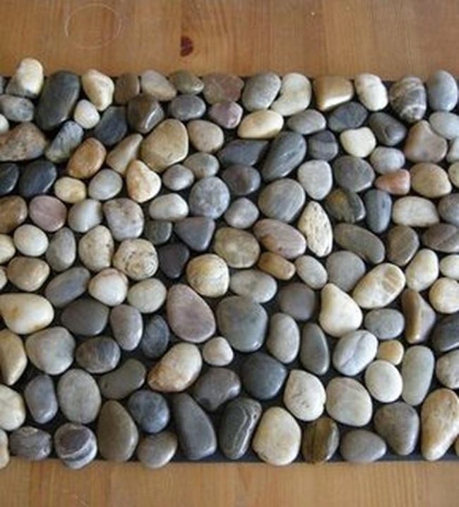 Smooth Stone Puzzle Mat