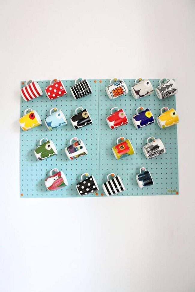 Rainbow Mug Wall Art