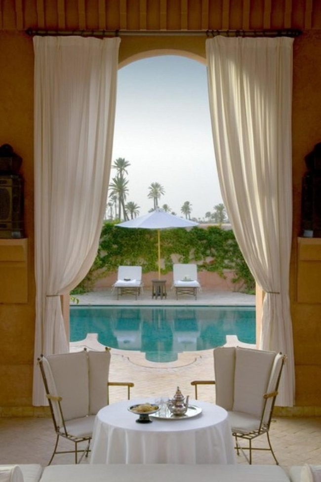 Cream Arches, Azure Waters