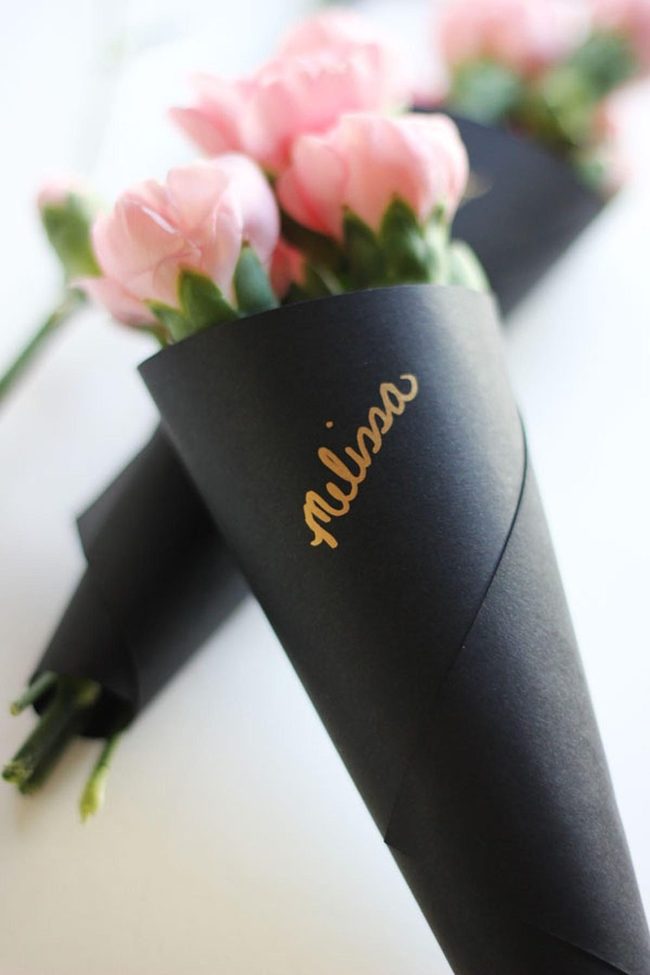 Black Paper Pink Petals