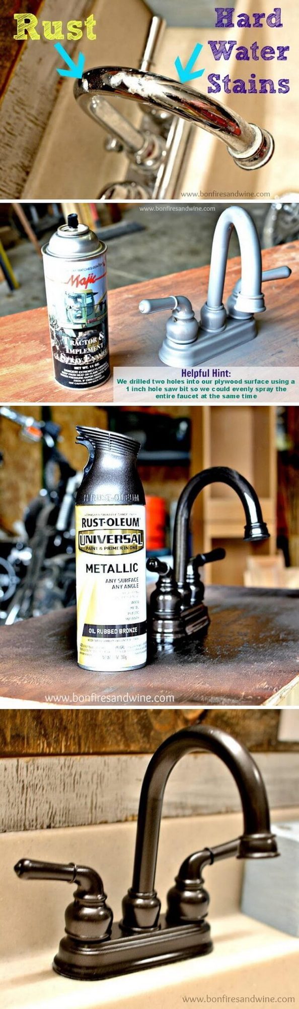 Metallic Paint Revives Rust