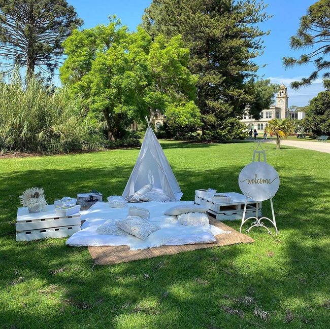Wooden Pallets Picnic Lounge