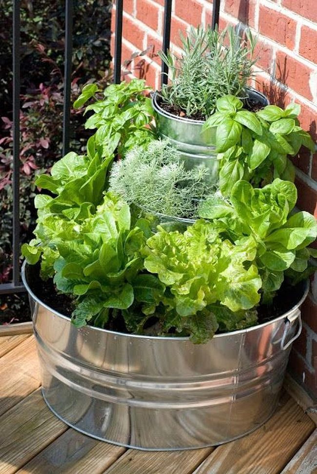 Tiered Metal Herb Tower