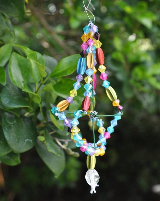 Multicolor Glass Bead Catcher