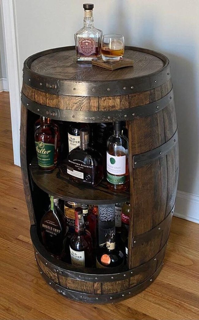 Wooden Barrels, Natural Storage