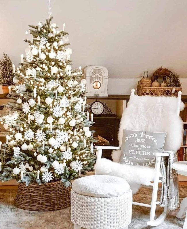 Crystalline Snowflakes, Candlelit Corner