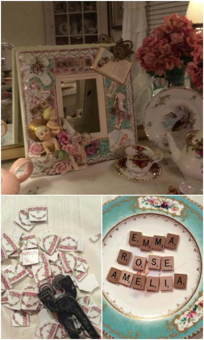 Shattered Ceramic Memory Frames
