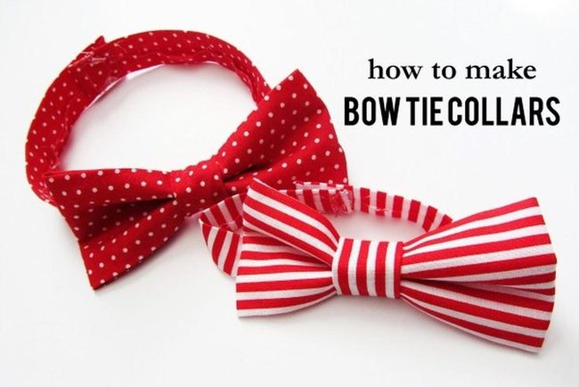 Red And White Bow Tie Duo