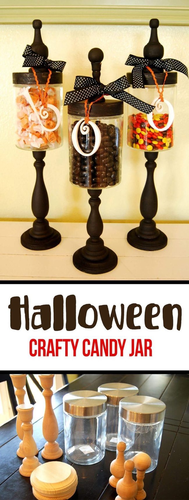 Colorful Witch Jar Storage