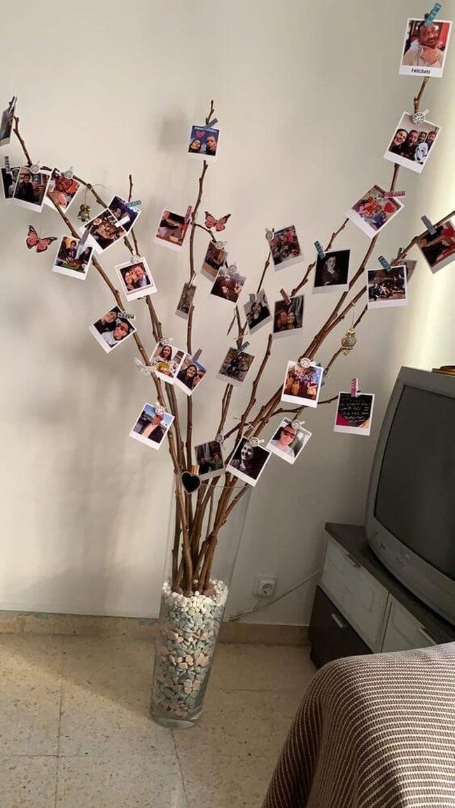 Hanging Memories On Natural Branches