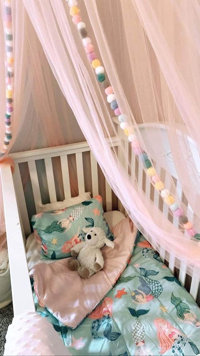 Pink Netting Ocean Nursery